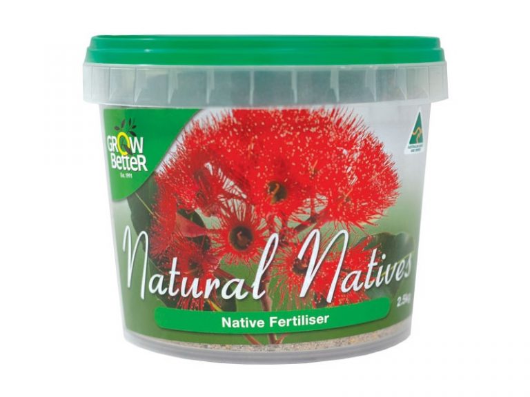 Grow Better Natural Native Fertiliser Plants for Spaces